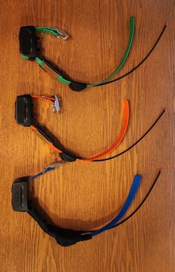 2- Garmin TT 15X Collars 1-Garmin T5 Collar + Extras