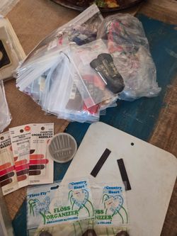 Needlework Supplies, New and Used