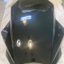 Motorcycle Windshield And Headlight (universal)