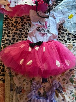 1st birthday Minnie outfit