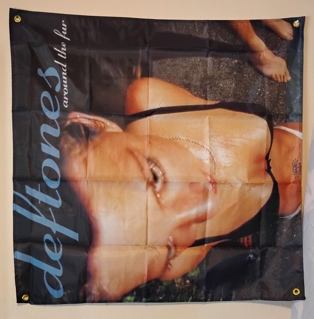 Deftones Banner 3.5 x 3.5 New