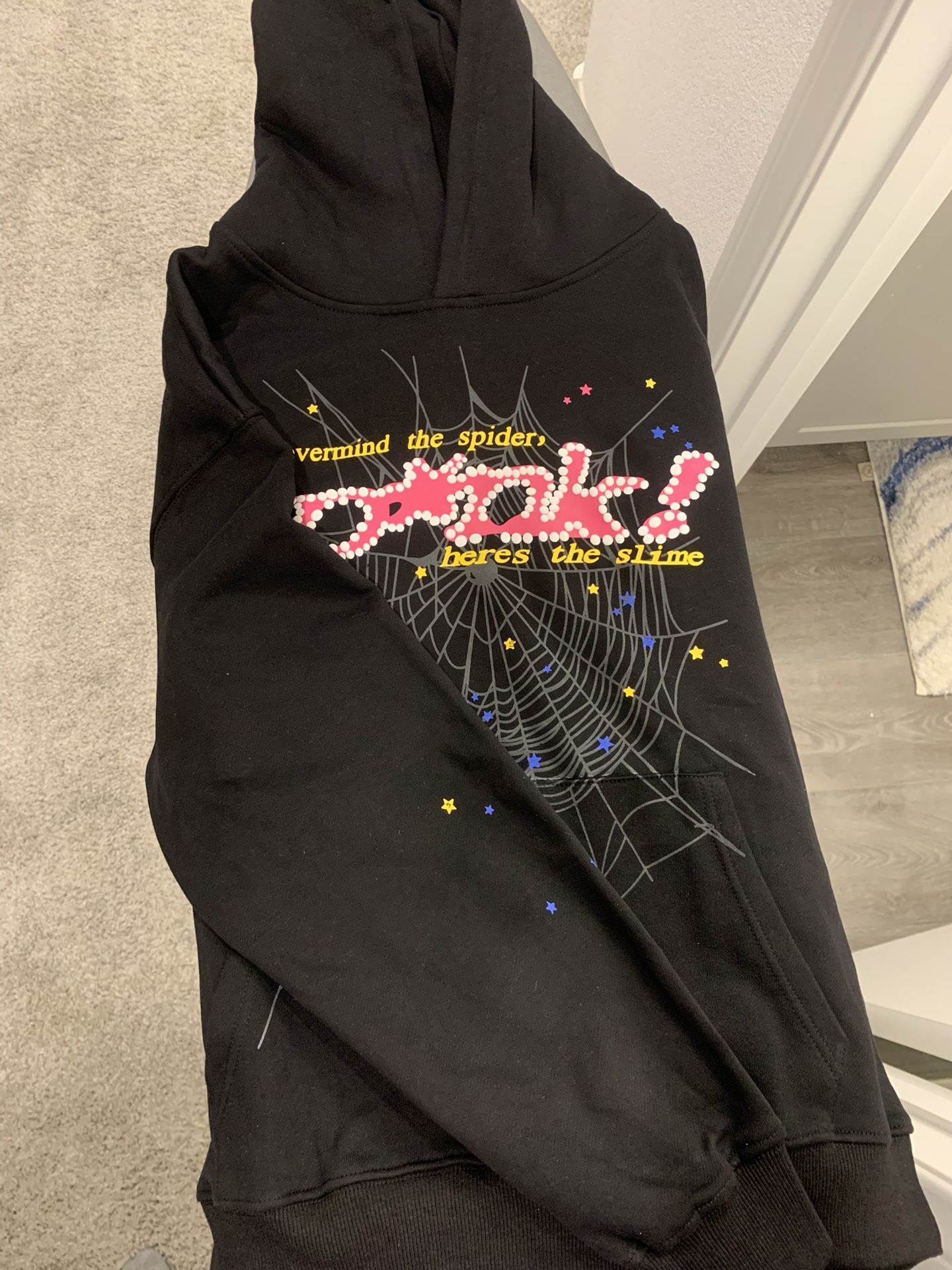 Black Sp5der Hoodie