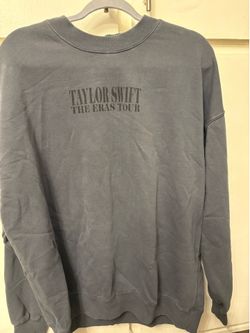 Taylor Swift The Eras Tour Navy Crewneck Sweatshirt