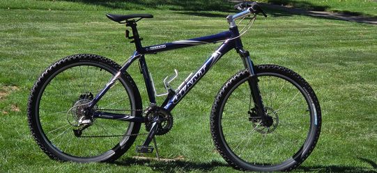 GIANT IGUANA BIKE - ALL TERRAIN - LARGE FRAME - DEORE/ALIVIO COMPONENTS - MECHANICAL DISC - TUNED