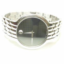 Movado 171141073 Stainless Steel Venturi Black Face Size 7 for Sale in Avondale Estates GA OfferUp