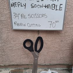 Ribbon Cutting Scissors