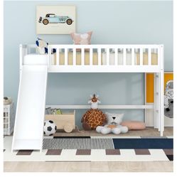 Brand New Loft Bed W/ Slide 