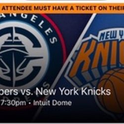 CLIPPERS   v   KNICKS