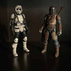 Star Wars TBS The Mandalorian & Scout Trooper