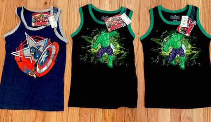 3 New boys tank tops
