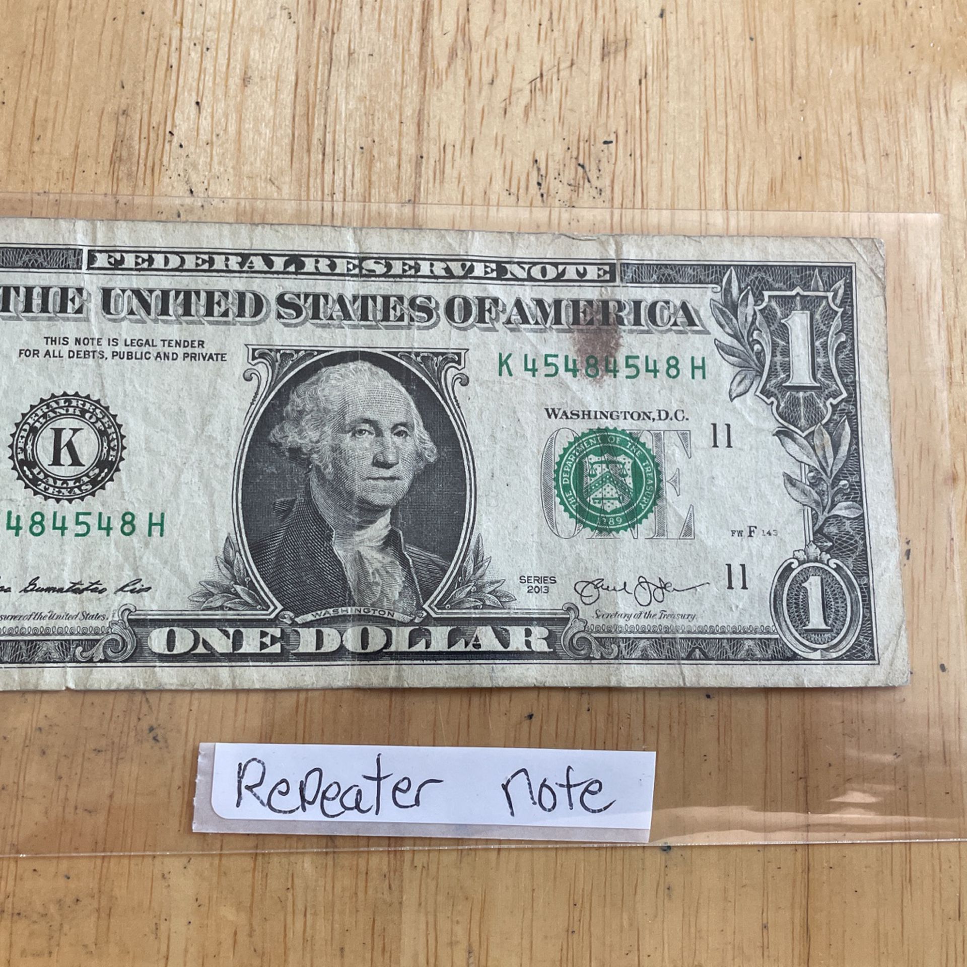 Repeater Note