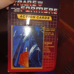 Transformers Action Card