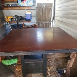 Bar Height Table And Chairs