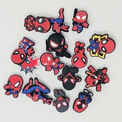 15 pcs Crocs Charms Spiderman CIT