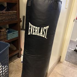 Heavy Punching Bag And Gloves