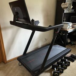 Like NEW Peloton Treadmill!!  Originally over $3500 without added accessories. 