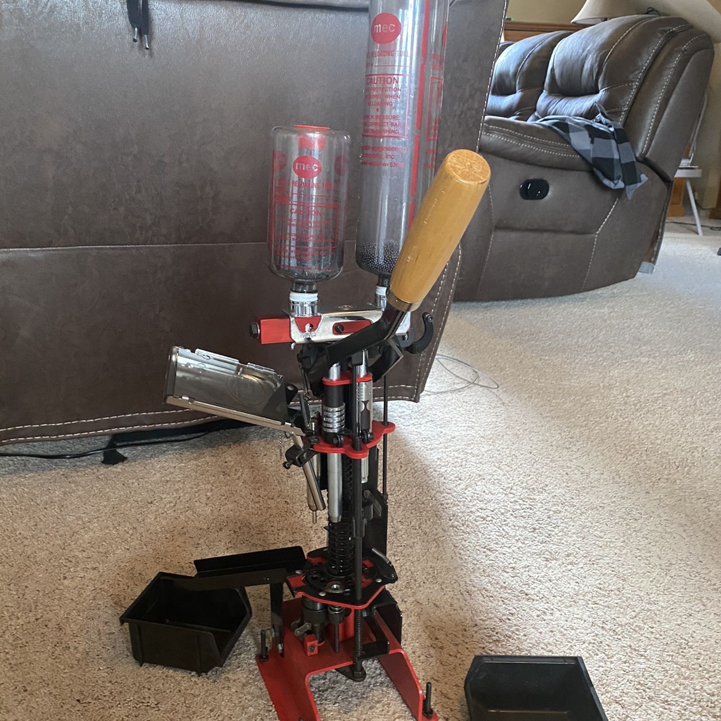 Mec Grabber 9000G12 Progressive 12 ga shotshell reloader With Extras