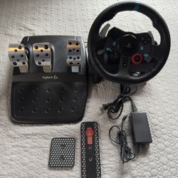 logitech g29 Steering Wheel Driving Simulator, For Pc And PlayStation 
