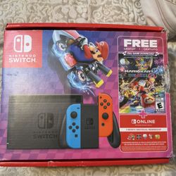 Nintendo Switchw/ Neon Blue & Neon Red Joy-Con