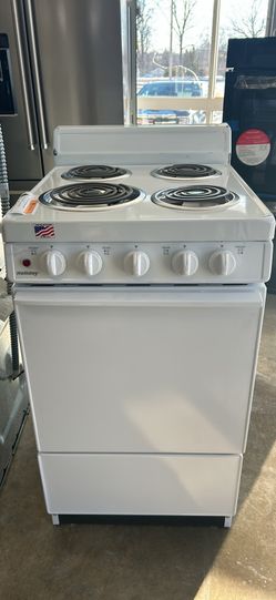 Scratch And Dent New 20 Inch. Coil Top  Electric Range