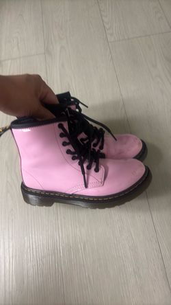 Pink doc martens