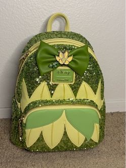 Disney Princess Tiana Sequin Loungefly Mini Backpack