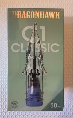 Dragonhawk C1 Classic 50Pcs Tattoo Cartridge Needles , Brand New And Sealed .