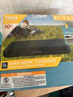 Intex Dura-Beam Standard Twin Camping Airbed