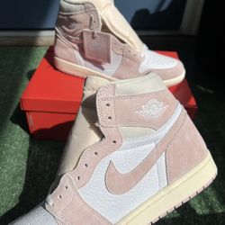 Jordan 1 Washed Pink Sizes 7w, 7.5w, 8w, 8.5w, 9.5w