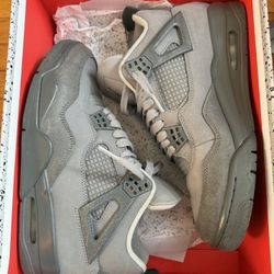 Jordan 4 Paris Olympic Wet Cement Size 9