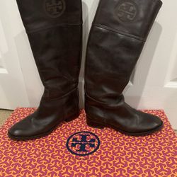 Tory Burch Jackson Riding Boots 