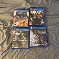 4 PS4 Games 