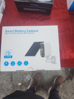 Smart Battery Solar Security Camera