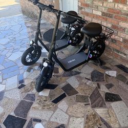 Electric Scooter With Seat