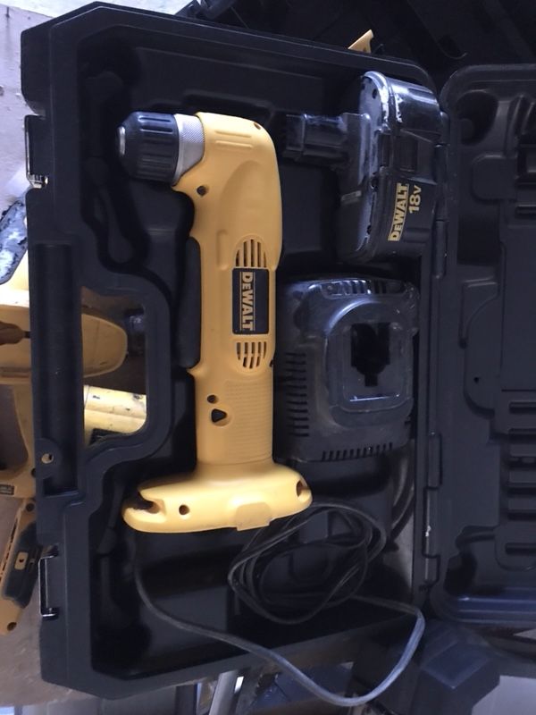 Dewalt angle drill