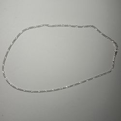 Silver Figaro Chain