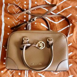 Michael Kors Thompson Pebbled Leather Satchel