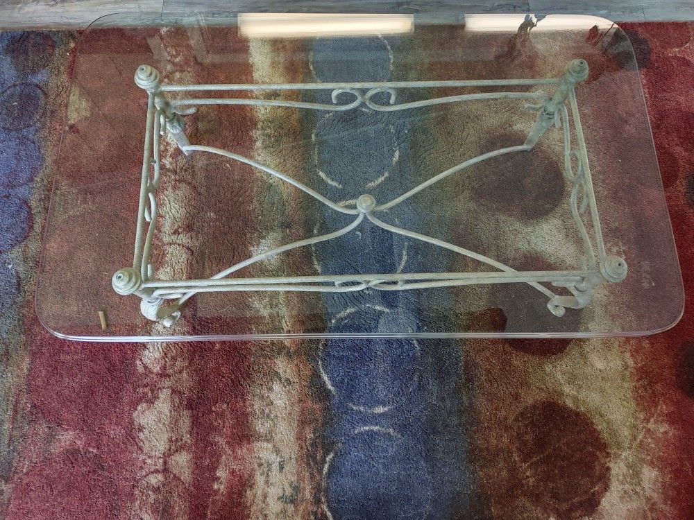 Glass Coffee Table 