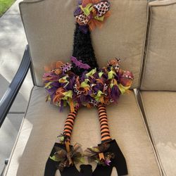 Witch Halloween Wreath 