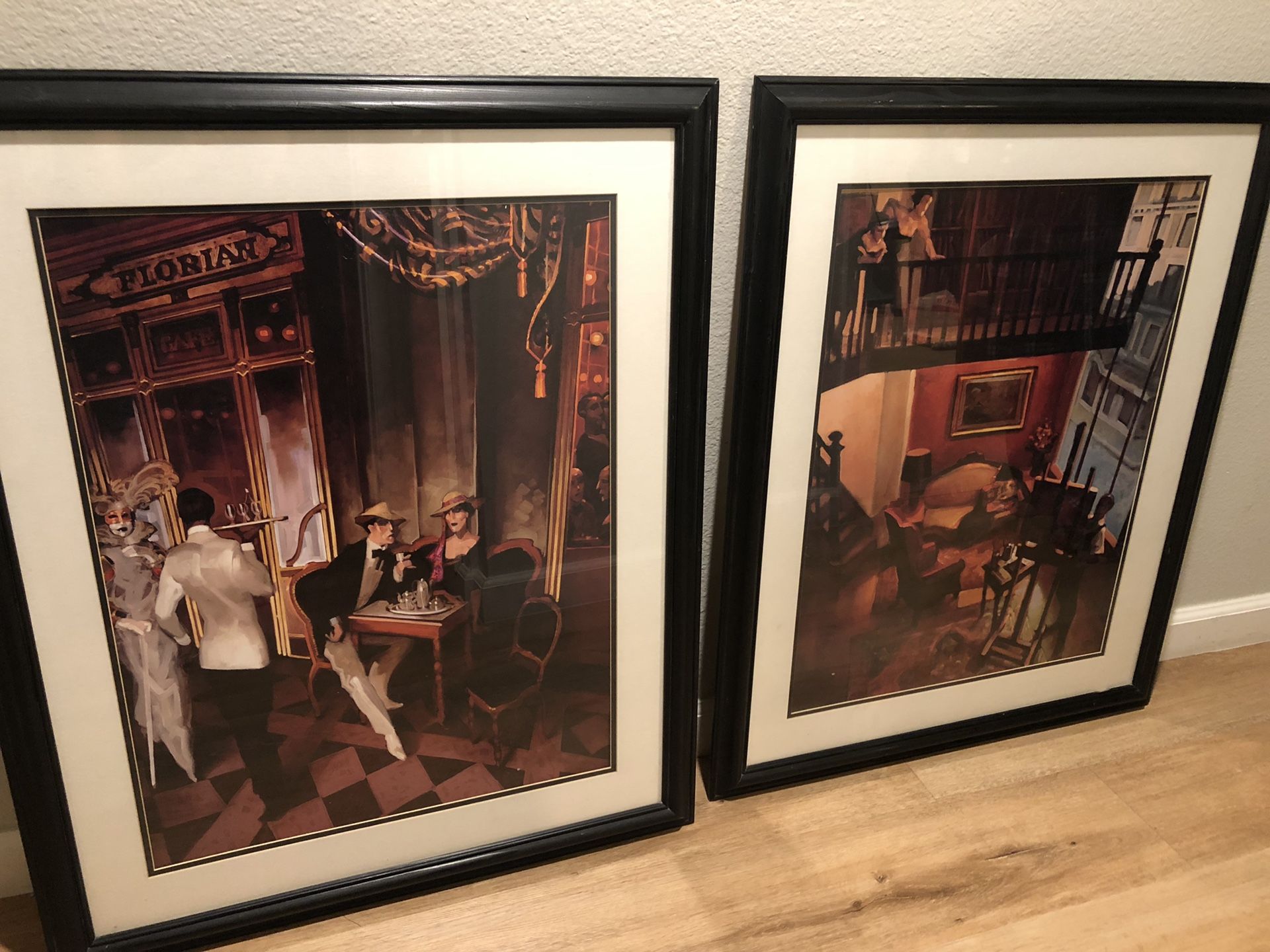 Two: 27 x 33 picture frame