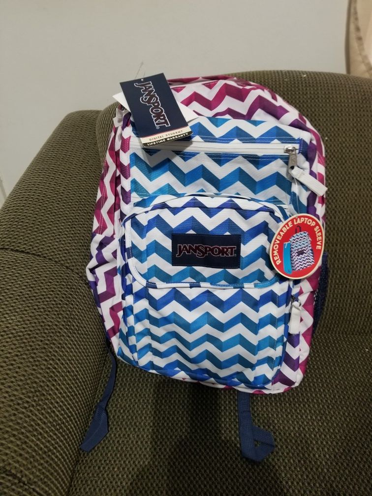 BRAND NEW JANSPORT BACKPACK