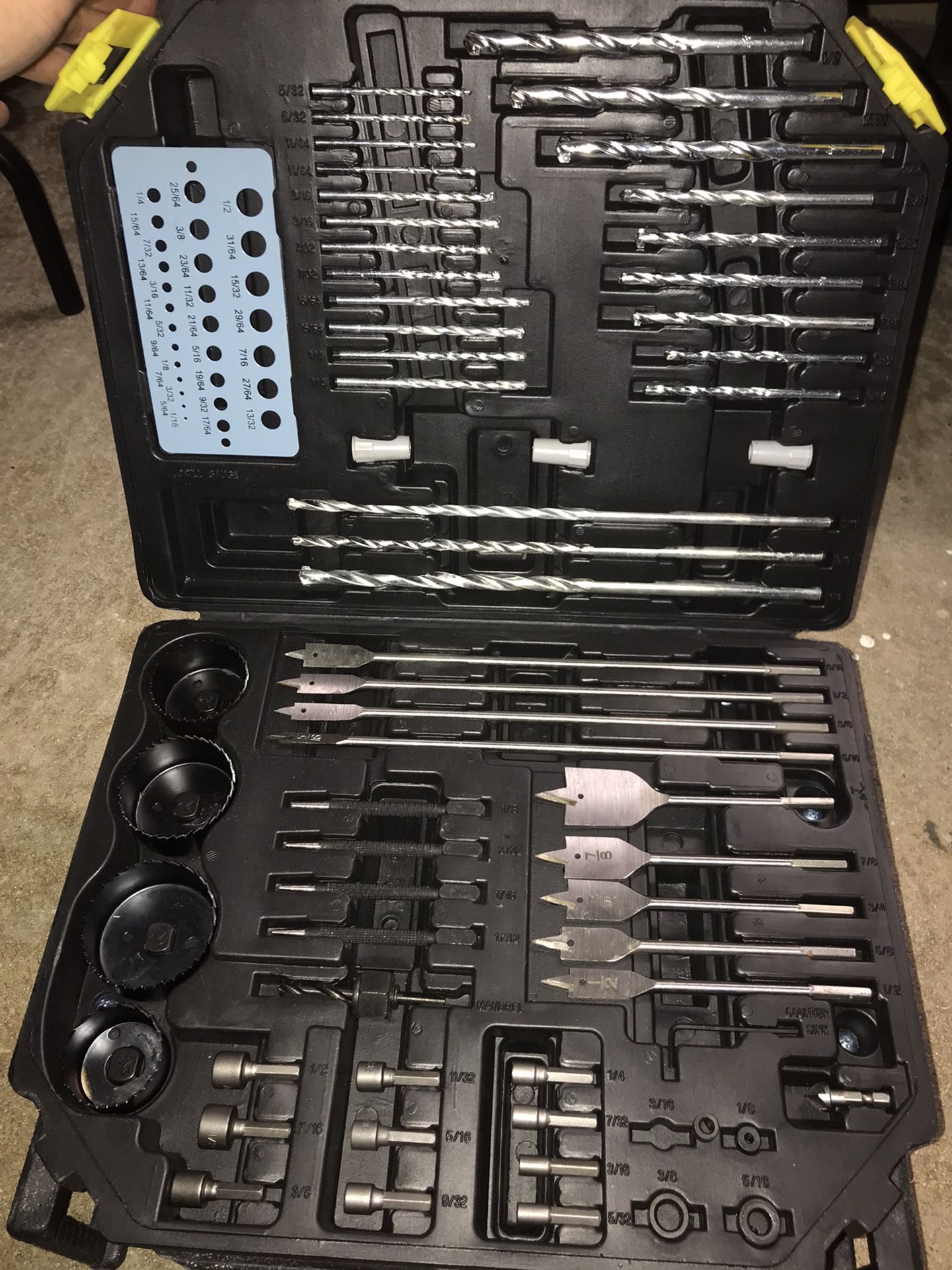 Drill bit wood bit screw driver bits set