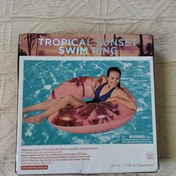 Sunset Swim Ring .( Float)