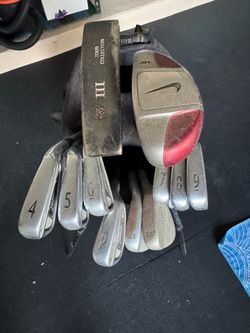 Mixed Golf Club Set with Ping Golf Bag