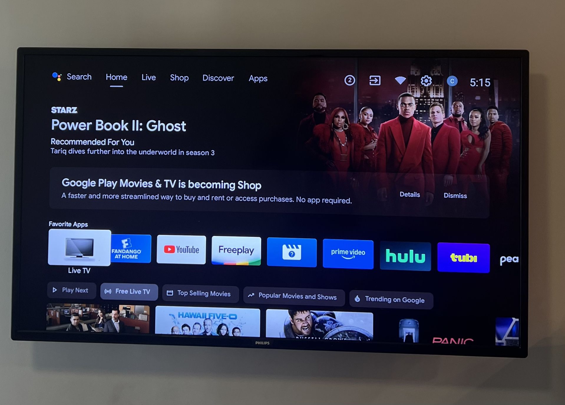 50 Inch Philips SMART TV + TV Mount