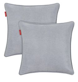 Pcinfuns Outdoor Patio Furniture Pillows 18x18 2 Pack,Light Grey new 