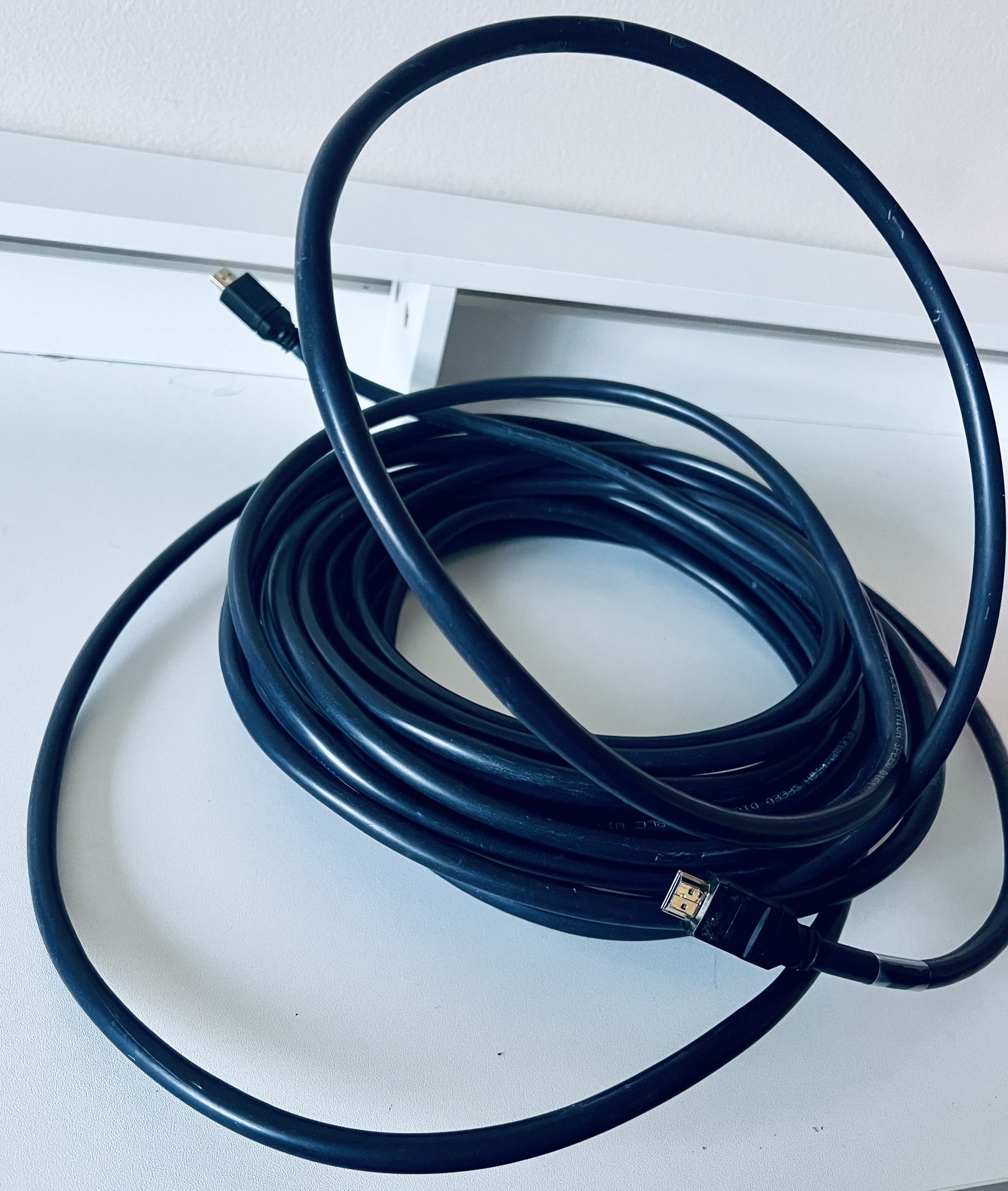 9-10 ft HDMI High Speed digital cable w/ethernet