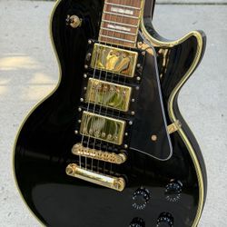 Epiphone Les Paul Black Beauty 3 (2019) — 3 Pickup LP, Guyker Locking Tuners, Great Condition