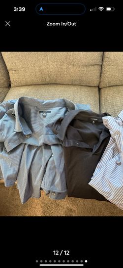 Men’s Button Up Polo XXL Bundle of Three Alfani Jack Spade
