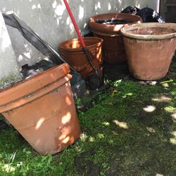 Extra Large Clay Pots